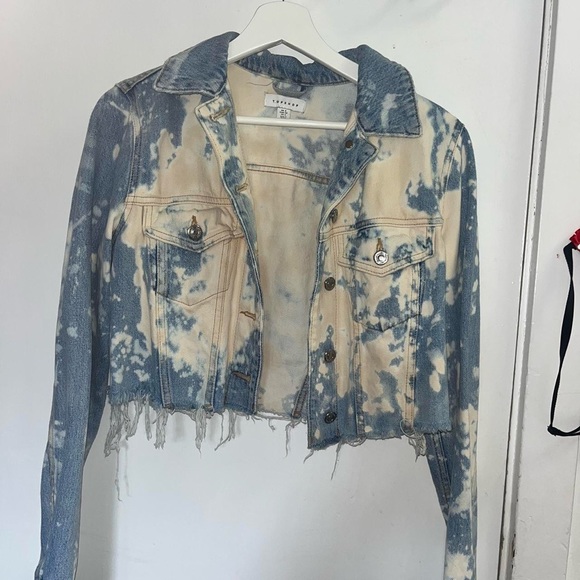 Cropped denim jacket topshop - Picture 1 of 6
